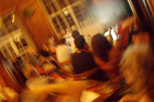 Blacktip Islanders gathered for an island hall meeting Thursday evening to discuss issues in the Caribbean island’s upcoming mayoral election.